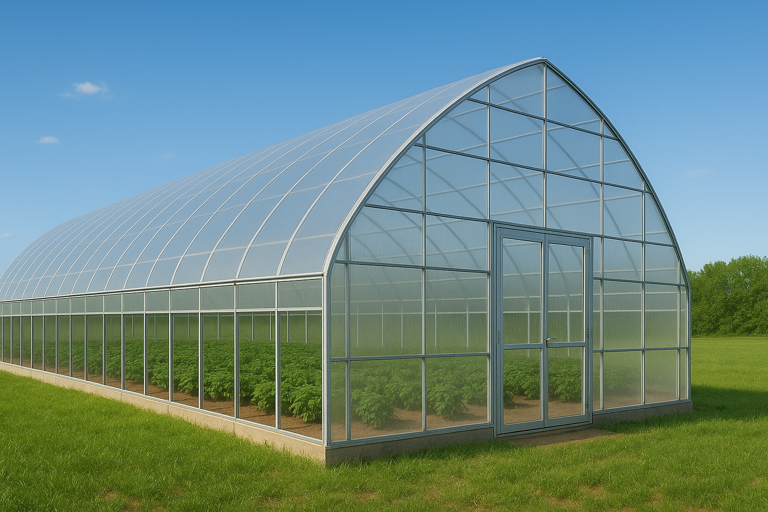 Serre tunnel agricole : avantages, dimensions et prix